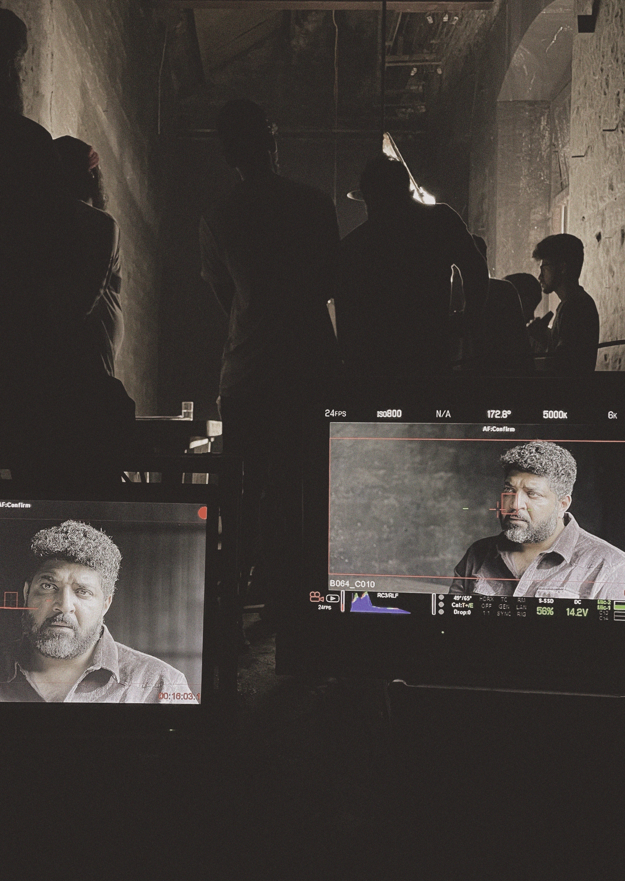 Behind the scenes - Director at work