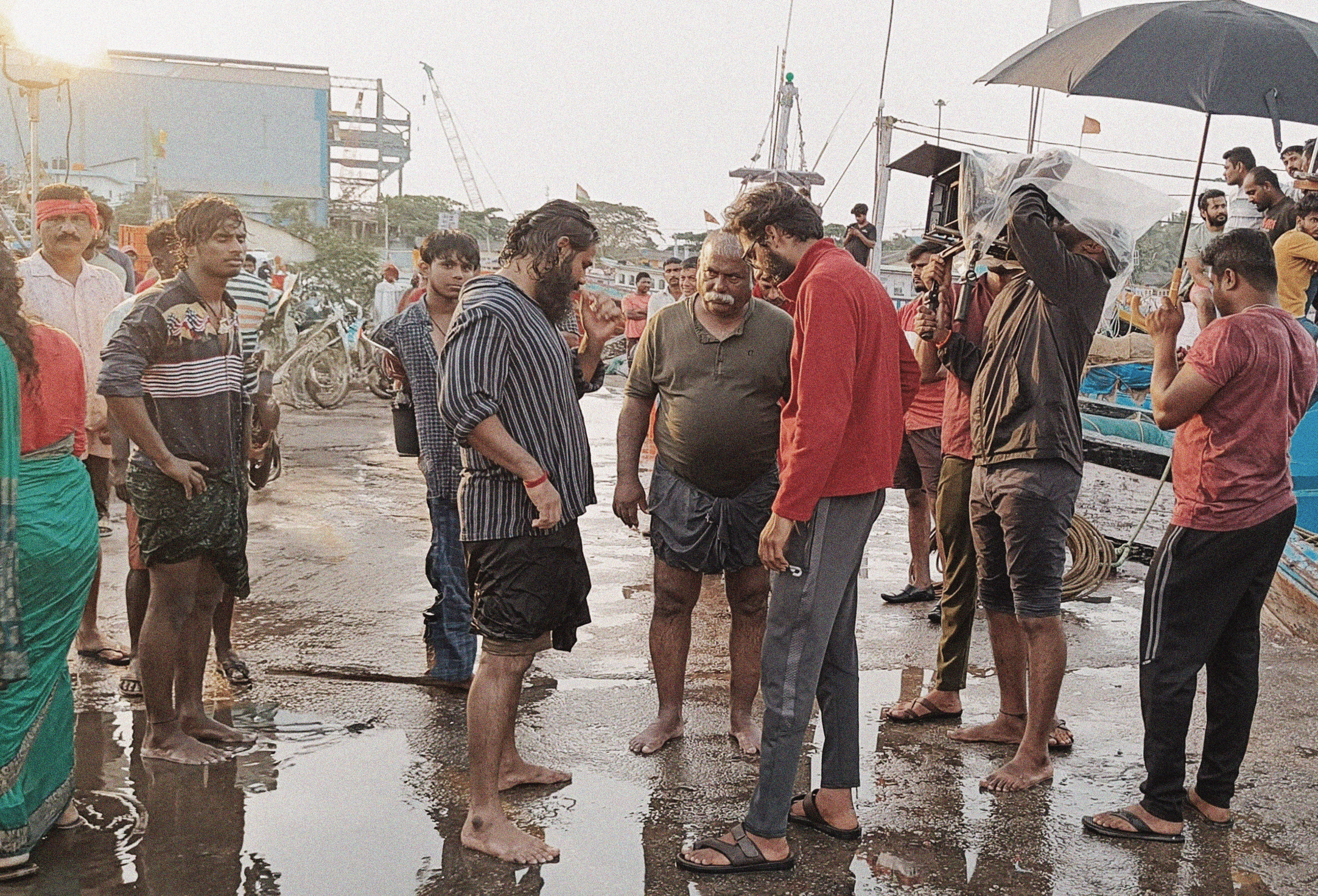 Behind the scenes - Film crew